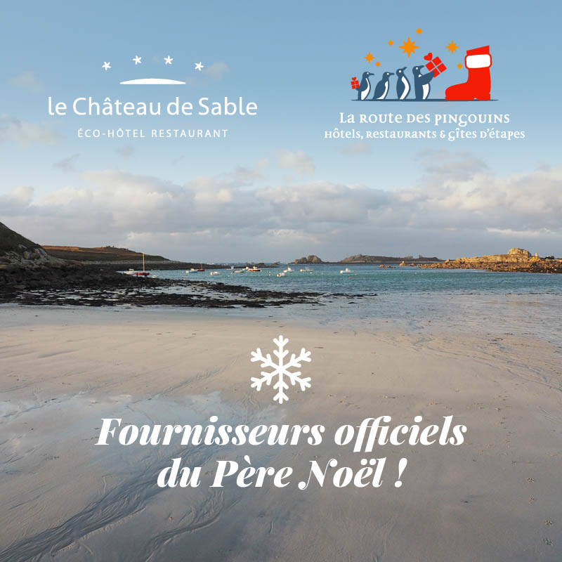 Popup noël au château de sable